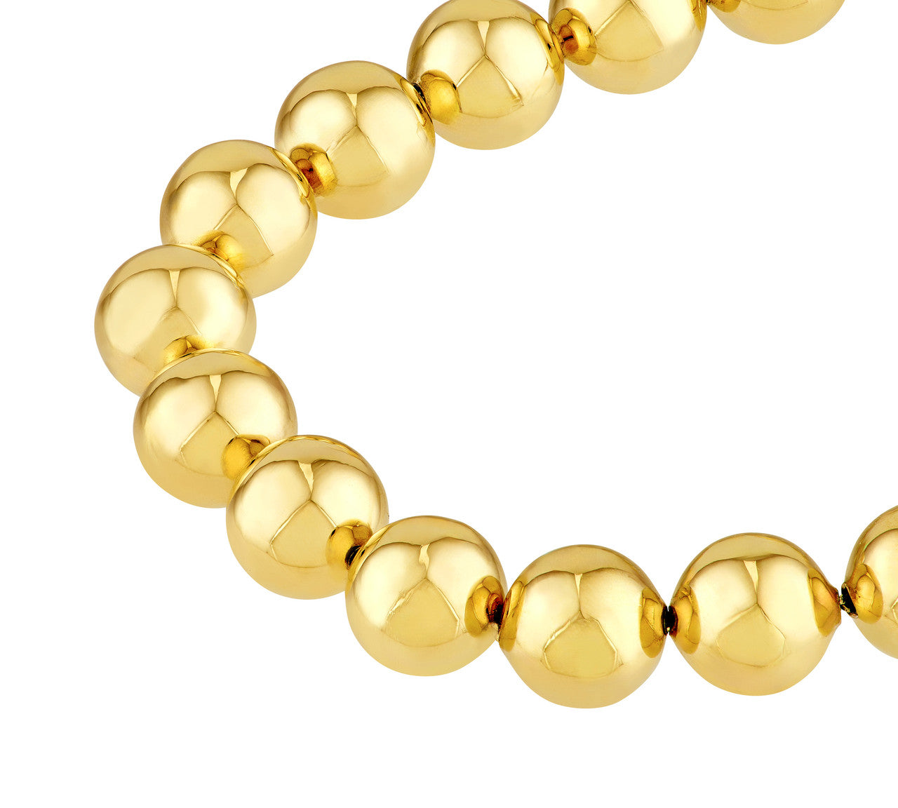 14K Gold 6mm Bead Chain