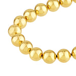 14K Gold 6mm Bead Chain