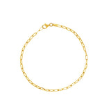 14K gold alternating paperclip link bracelet close-up
minimalist 14K gold paperclip chain bracelet 7 inch
elegant alternating link gold bracelet jewelry photo
2.8mm paperclip bracelet in 14K gold on wrist
modern gold paperclip link bracelet detail
