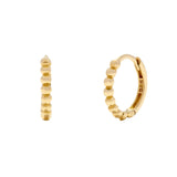 Beaded Hoop Earrings