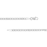 14K Cuban Curb Chain Anklet