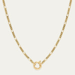 Figaro Chain Necklace | Circle Chain Necklace | MONTENERI JEWELRY