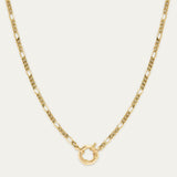 Figaro Chain Necklace | Circle Chain Necklace | MONTENERI JEWELRY