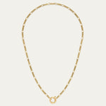 Figaro Chain Necklace | Circle Chain Necklace | MONTENERI JEWELRY