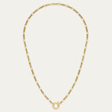Figaro Chain Necklace | Circle Chain Necklace | MONTENERI JEWELRY