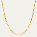14K GOLD CABLE AND LINK CHAIN