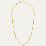 14K GOLD CABLE AND LINK CHAIN