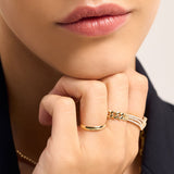 Thin Gold Band Ring | Thin Band | MONTENERI JEWELRY