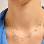 Floating Crystal Choker | Floating Choker | MONTENERI JEWELRY