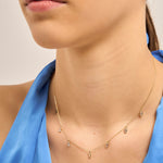 Floating Crystal Choker | Floating Choker | MONTENERI JEWELRY