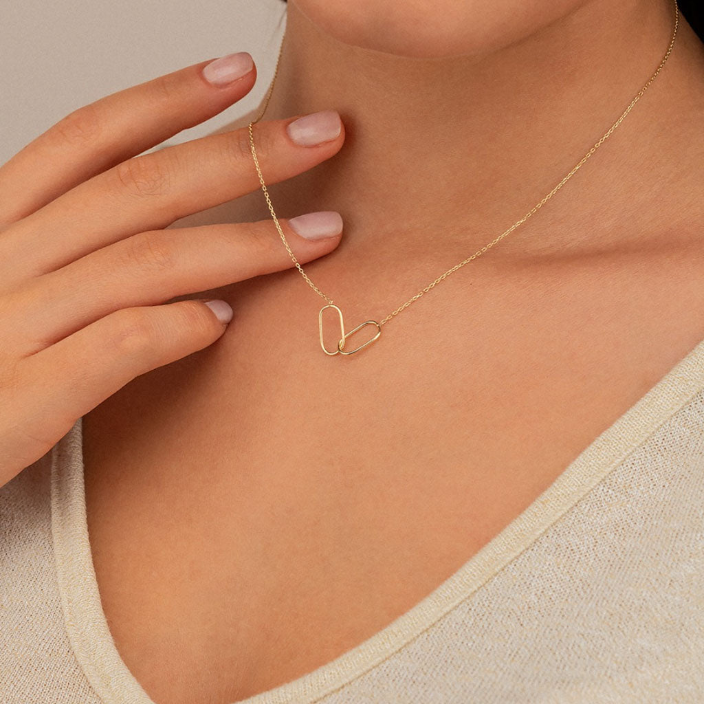 Two Links Necklace | Links Necklace | MONTENERI JEWELRY