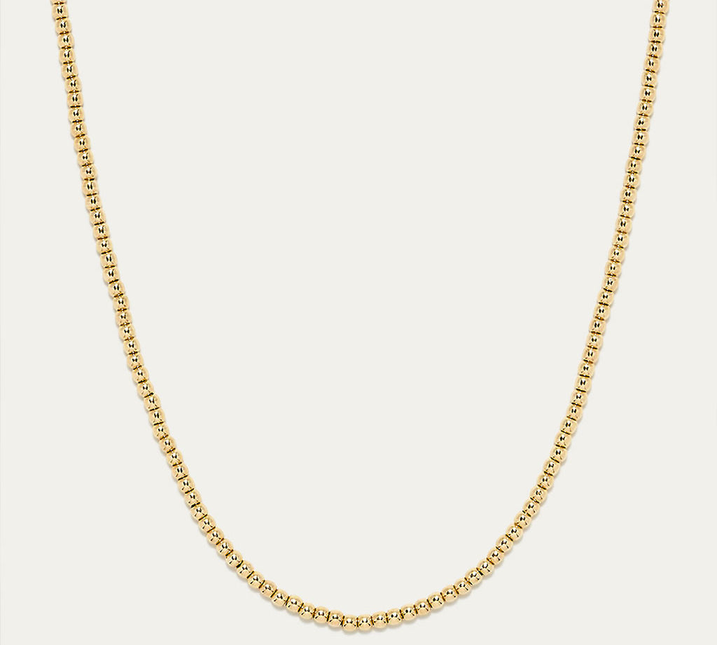 Textured Beaded Necklace | Beaded Necklace | MONTENERI JEWELRY