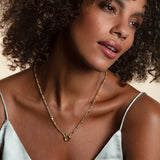 Figaro Chain Necklace | Circle Chain Necklace | MONTENERI JEWELRY