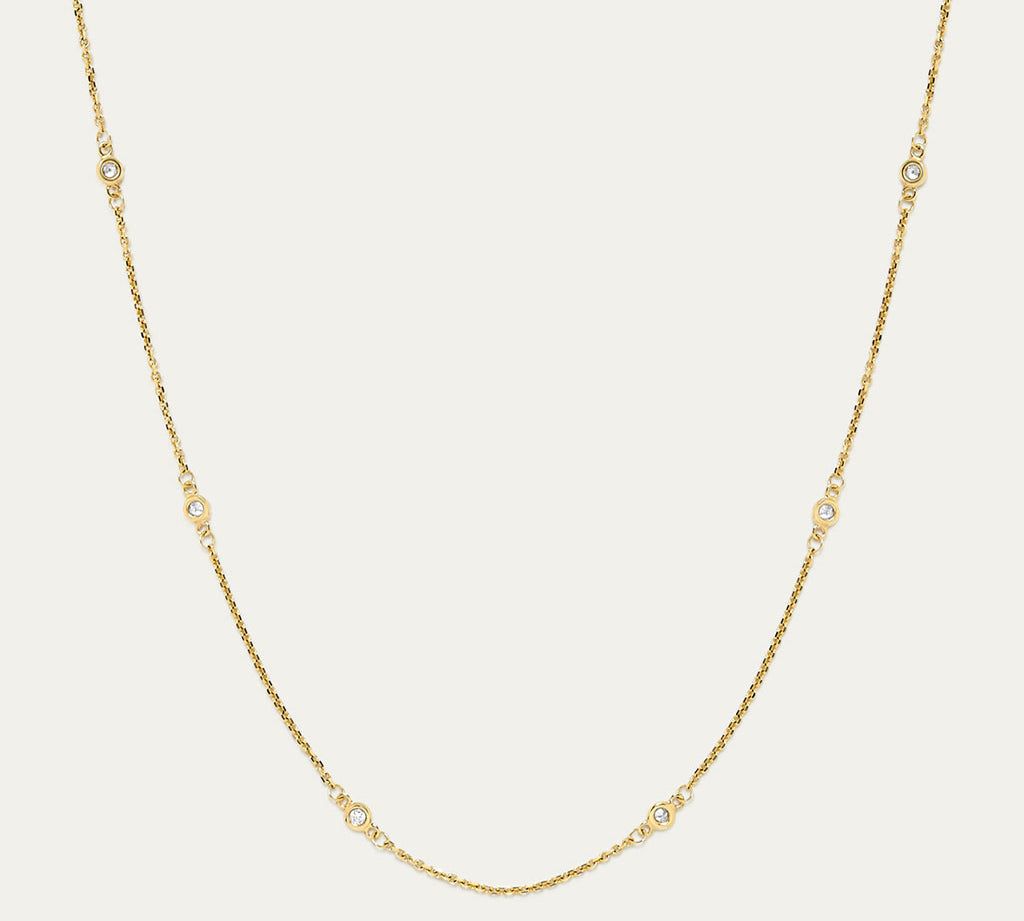 Diamonds By The Yard Necklace | Diamonds Necklace | MONTENERI JEWELRY