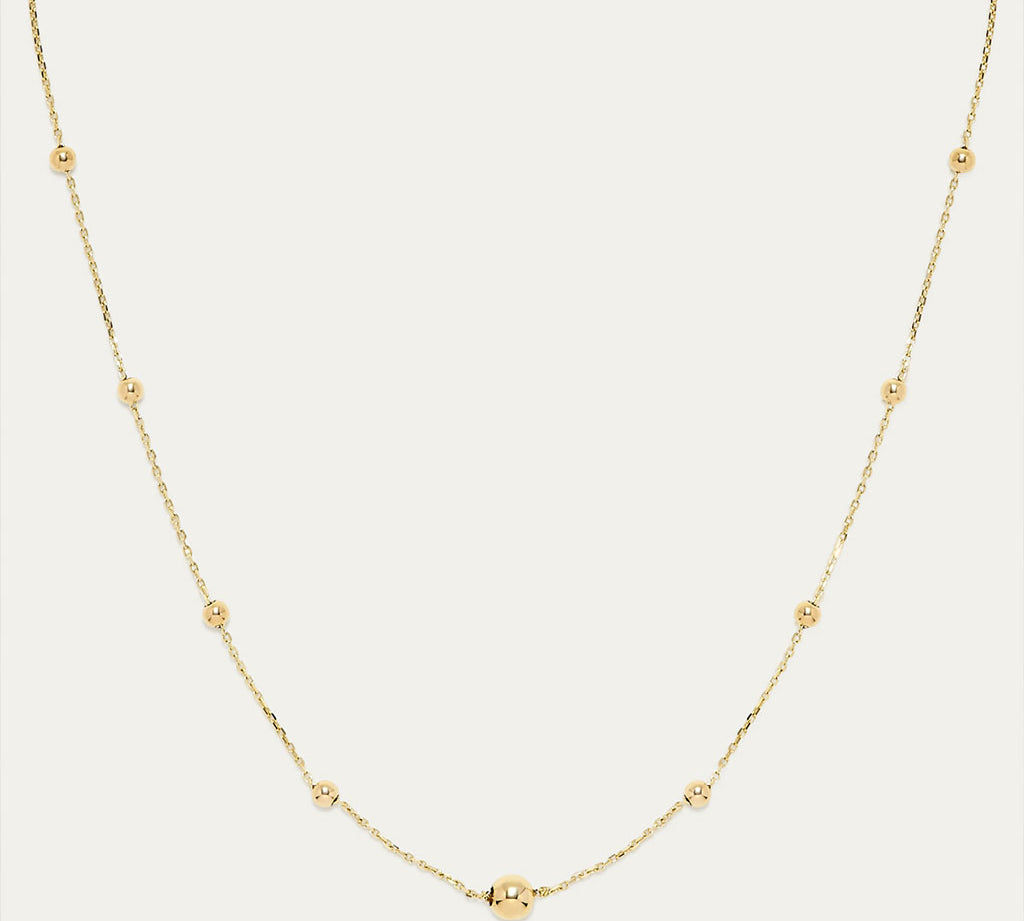 Ball Adjustable Necklace | Choker Necklace | MONTENERI JEWELRY