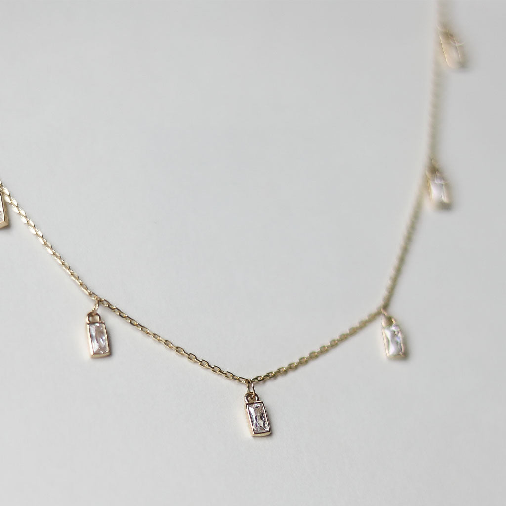 Floating Crystal Choker | Floating Choker | MONTENERI JEWELRY
