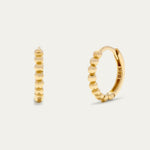 Beaded Hoop Earrings | Beaded Hoops | MONTENERI JEWELRY