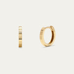 Diamond Cut Hoop Earrings | Diamond Cut Earrings | MONTENERI JEWELRY