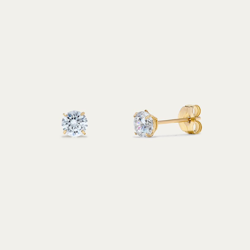 Crystal Stud Earrings | Crystal Studs | MONTENERI JEWELRY